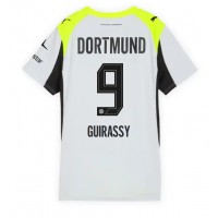 Maglia Calcio Borussia Dortmund Serhou Guirassy #9 Seconda Divisa Donna 2025-26 Manica Corta